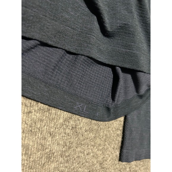 Lululemon metal vent 1/2 zip pullover stretch lightweight mend blue XL - Picture 4 of 7
